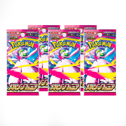 MEGAPACK 5 Sobres Pokémon Mega Symphonia (Versión Japonesa)