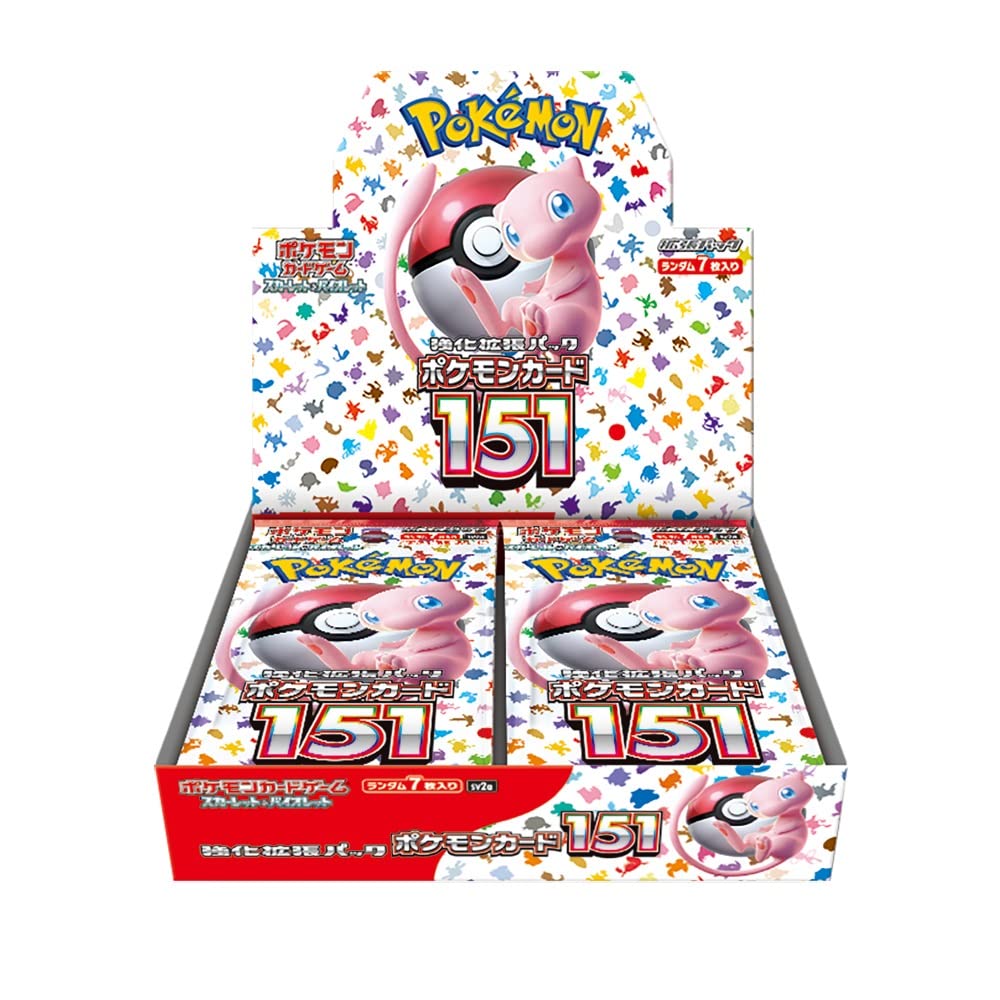 Booster Box Pokémon Japonesa 151 | Colección Exclusiva Pokémon TCG Japón