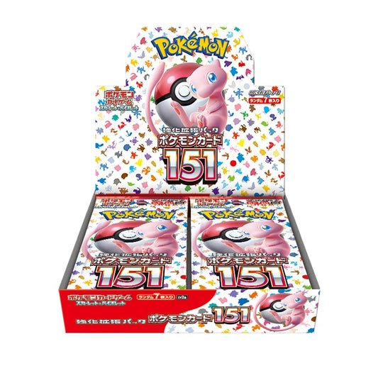 Booster Box Pokémon Japonesa 151 | Colección Exclusiva Pokémon TCG Japón