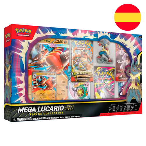 Caja Figura Mega Lucario EX - Español