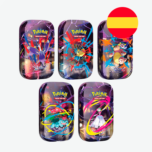 Pokémon TCG: Lata de Mega Evoluciones (Edición en Español) – Colección Oficial Pokémon