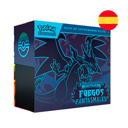 Pokémon TCG: Elite Trainer Box Fuegos Fantasmales – Edición en Español (ETB Oficial)