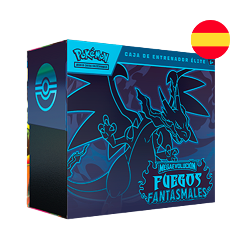 Pokémon TCG: Elite Trainer Box Fuegos Fantasmales – Edición en Español (ETB Oficial)