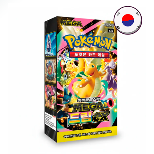 🔥 Mega Dream EX – Booster Box Coreana | Pokémon TCG 🔥